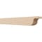 Ekena Millwork 4in. W x 4in. H x 28in. L Del Monte Woodgrain TimberThane Rafter Tail, Primed Tan RFTUR04X04X28DELRCPR - alternate 1